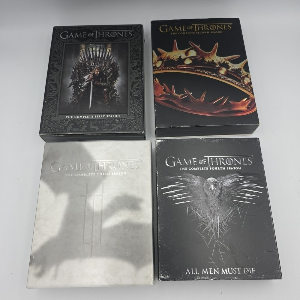 Game Of Thrones Series DVD Set Season 1-4 All In Great Condition